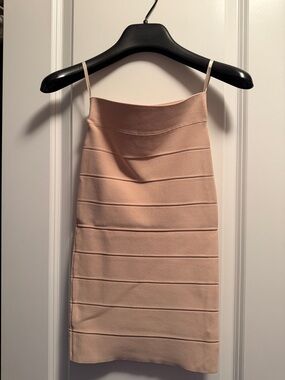 BCBGMaxAzria Blush Pink Bandage Pencil Skirt